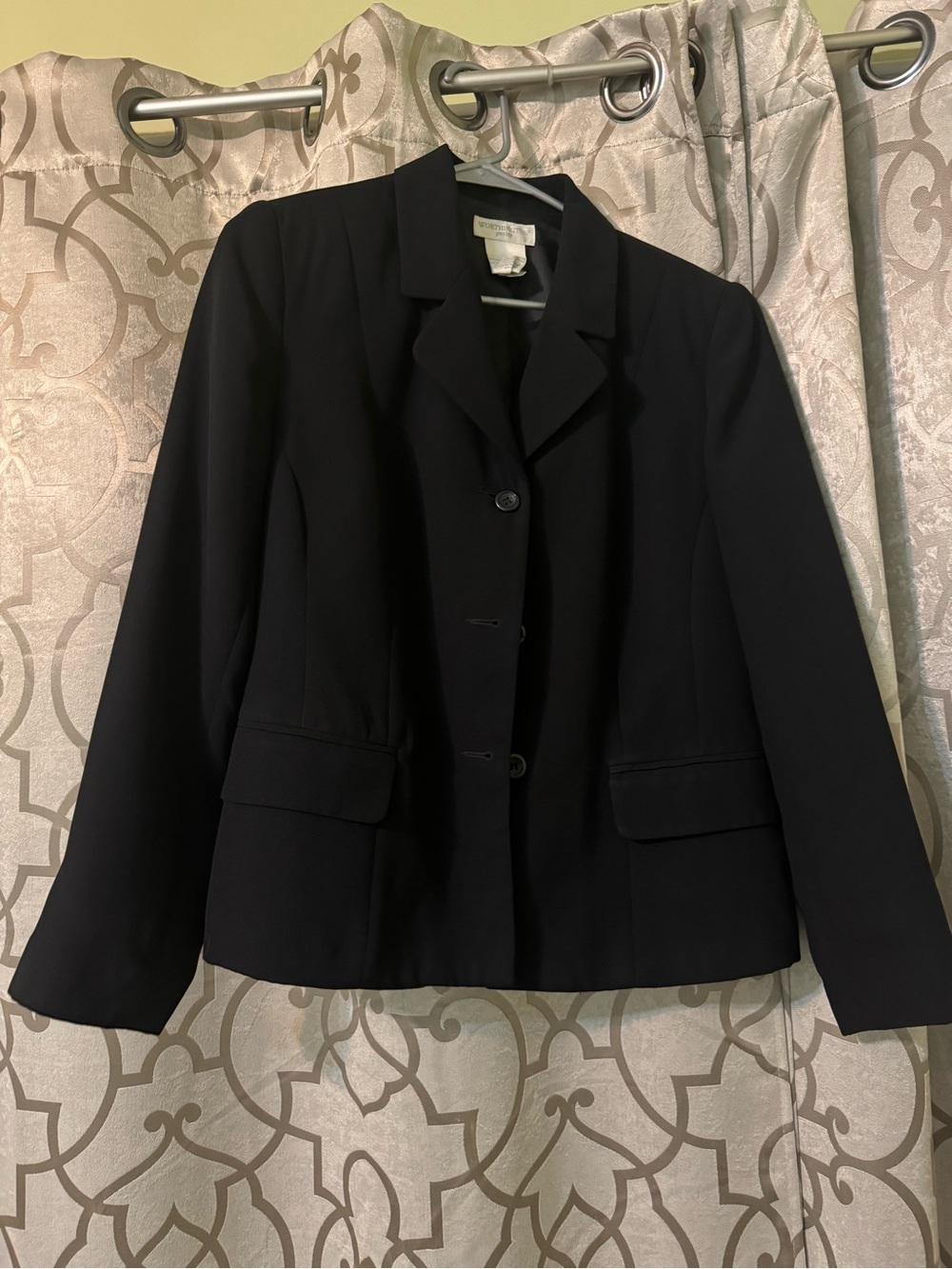 Worthington Women's Black Single-Breasted Blazer